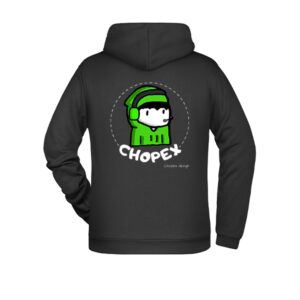 Moski pulover crn zadaj Moški pulover Chopex